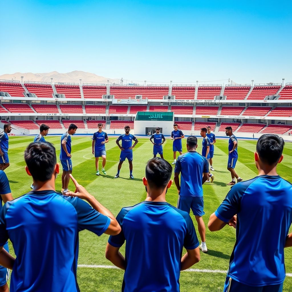 半岛体育app官方下载-阿尔希拉尔球员积极备战，誓夺更好名次